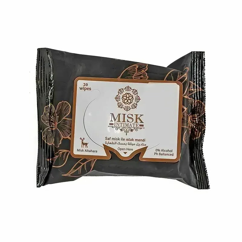 Misk Intimate Wipes 20'S